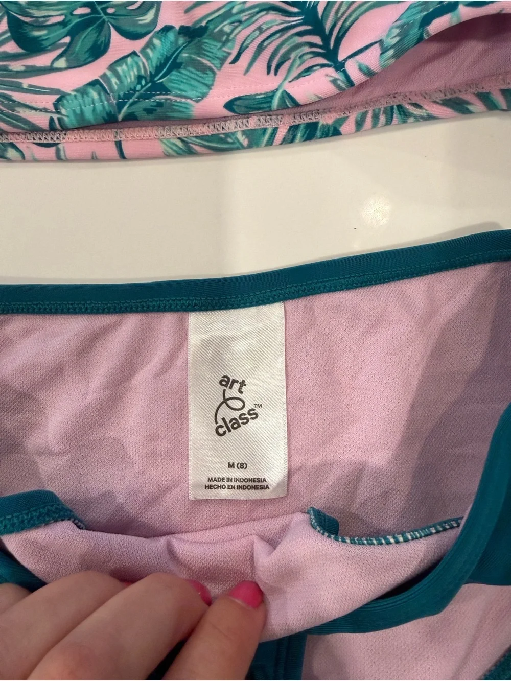 Art Class Girls Swimsuit Bundle – Size M (7/8 & 8) – 2 Two-Piece Swimsuits